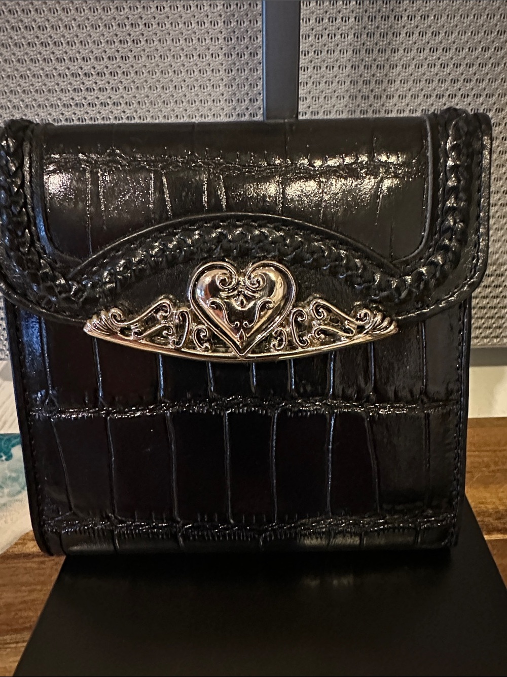 Brighton Black Leather wallet and Card Holder.